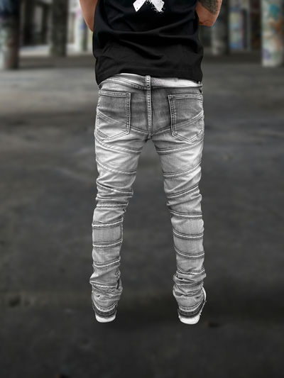 Gray Denim jeans