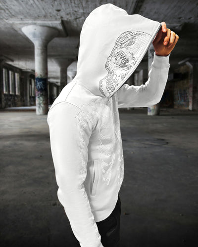 White Skeleton hoodie