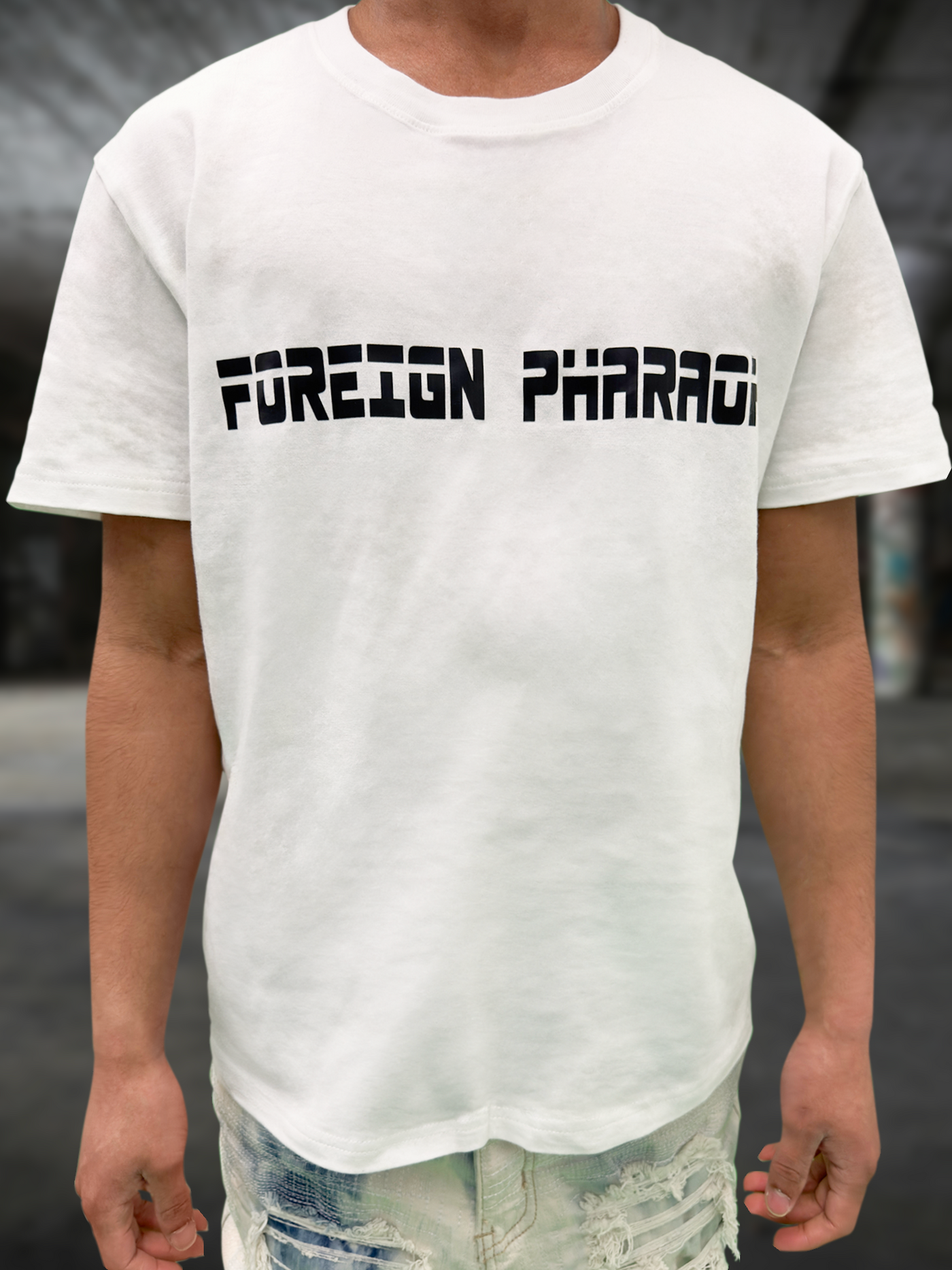 White Foreign Tee