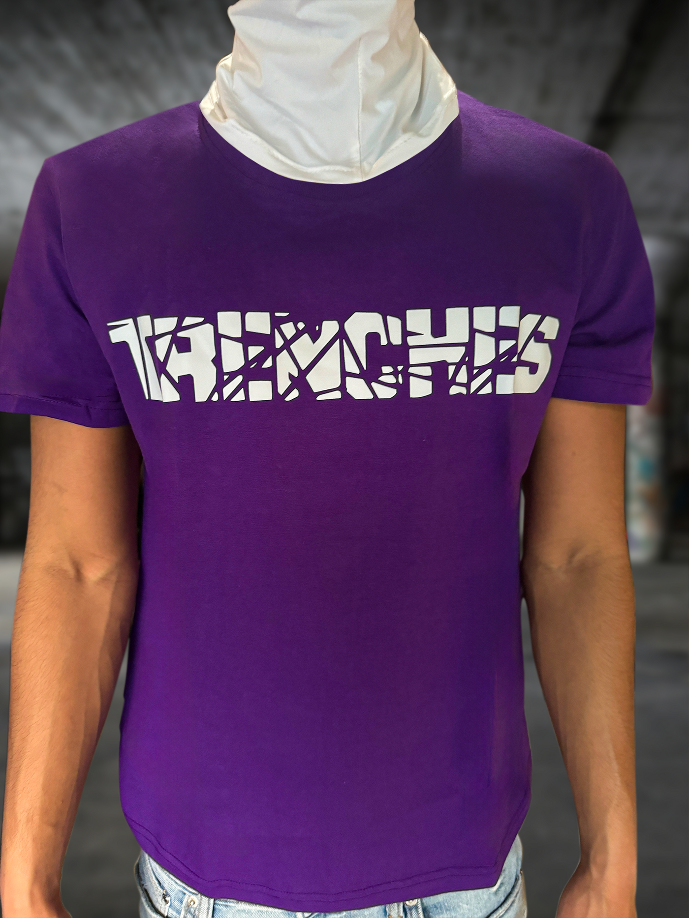 Purple Trenches Tee