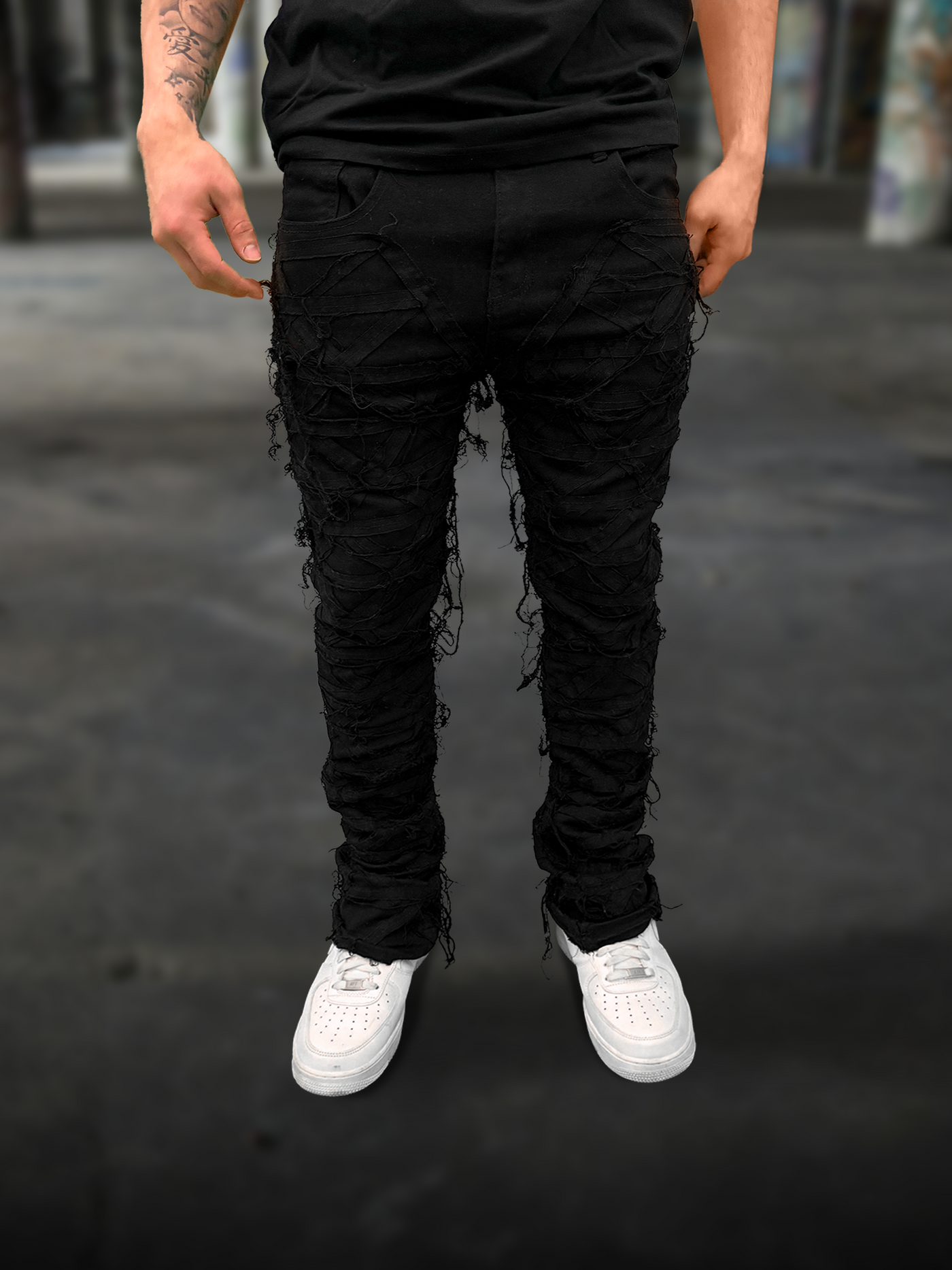 Black Denim Jeans